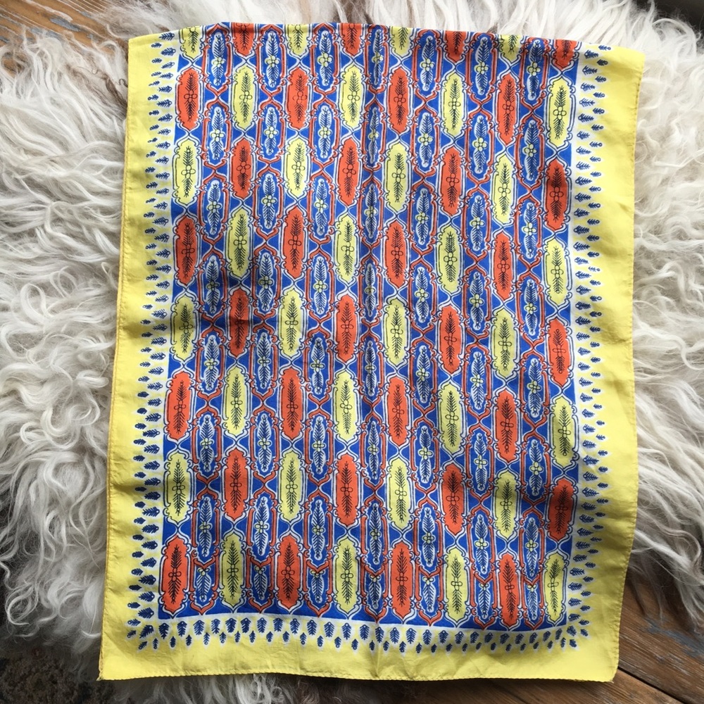 Vintage Glentex Silk Scarf